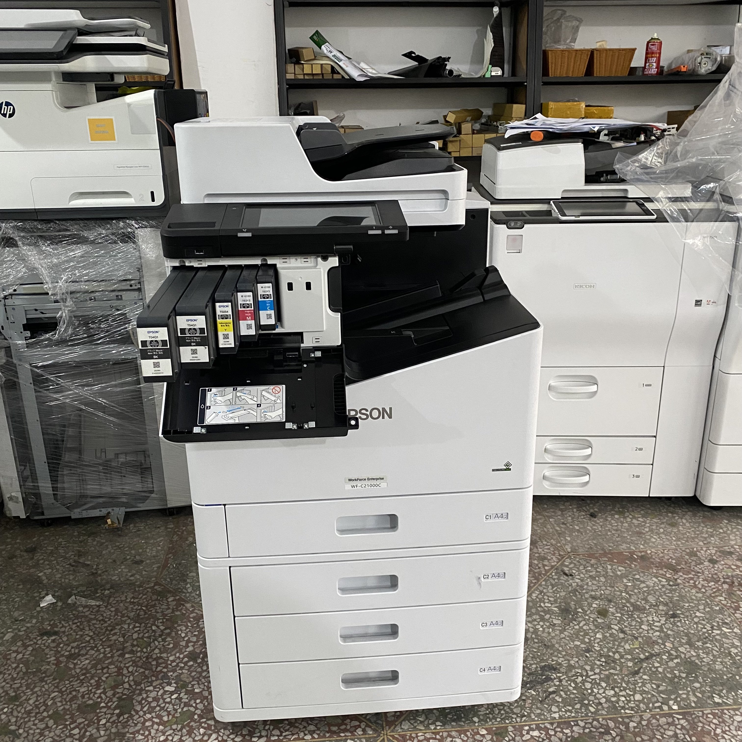 A3 color multifunctional printer suitable for Eps WF-C21000 high-speed office inkjet copier
