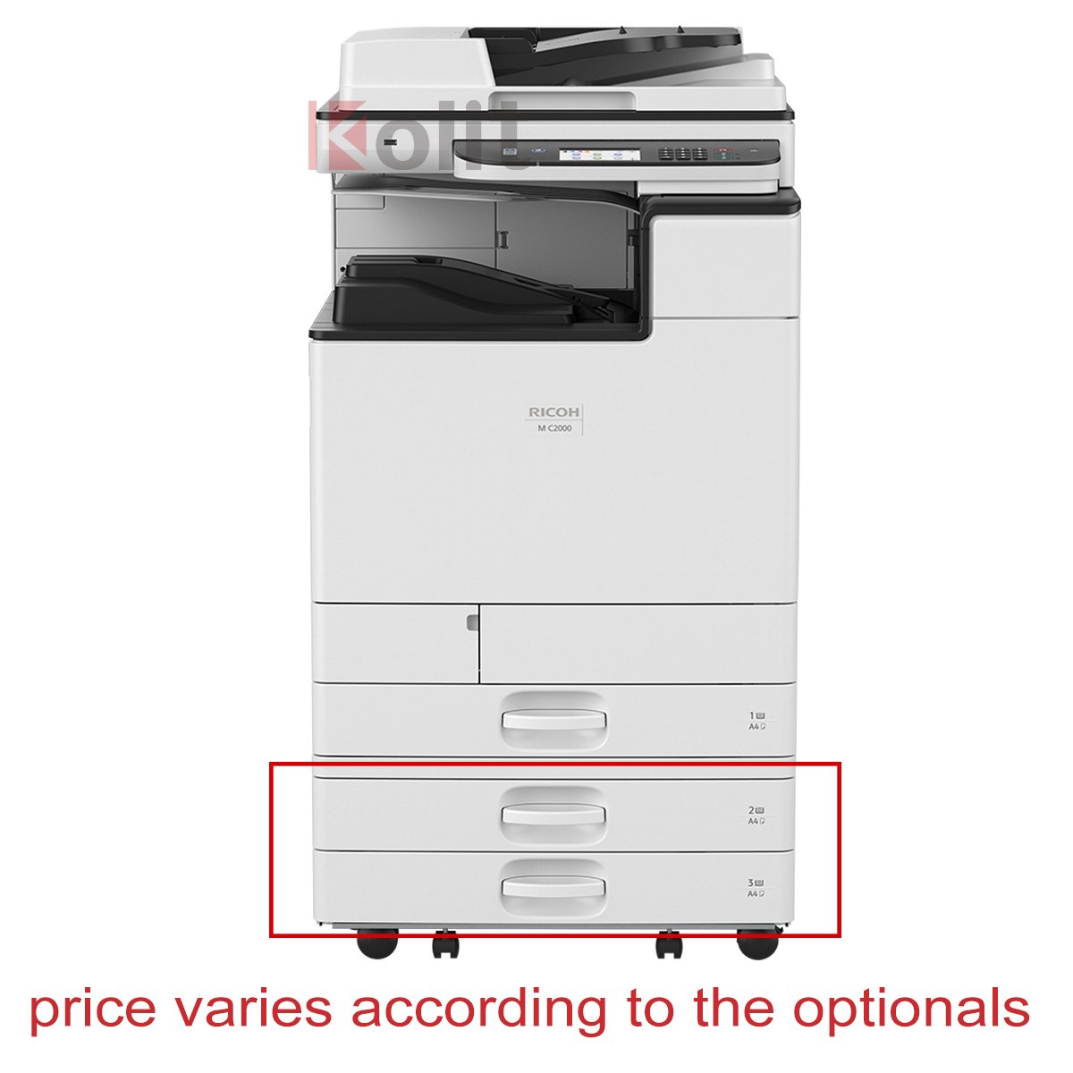 Customized Drum Unit Multifunction Color Photocopy Machine MC2000 Office Printer Photocopier For Ricoh MPS Leasing Copier