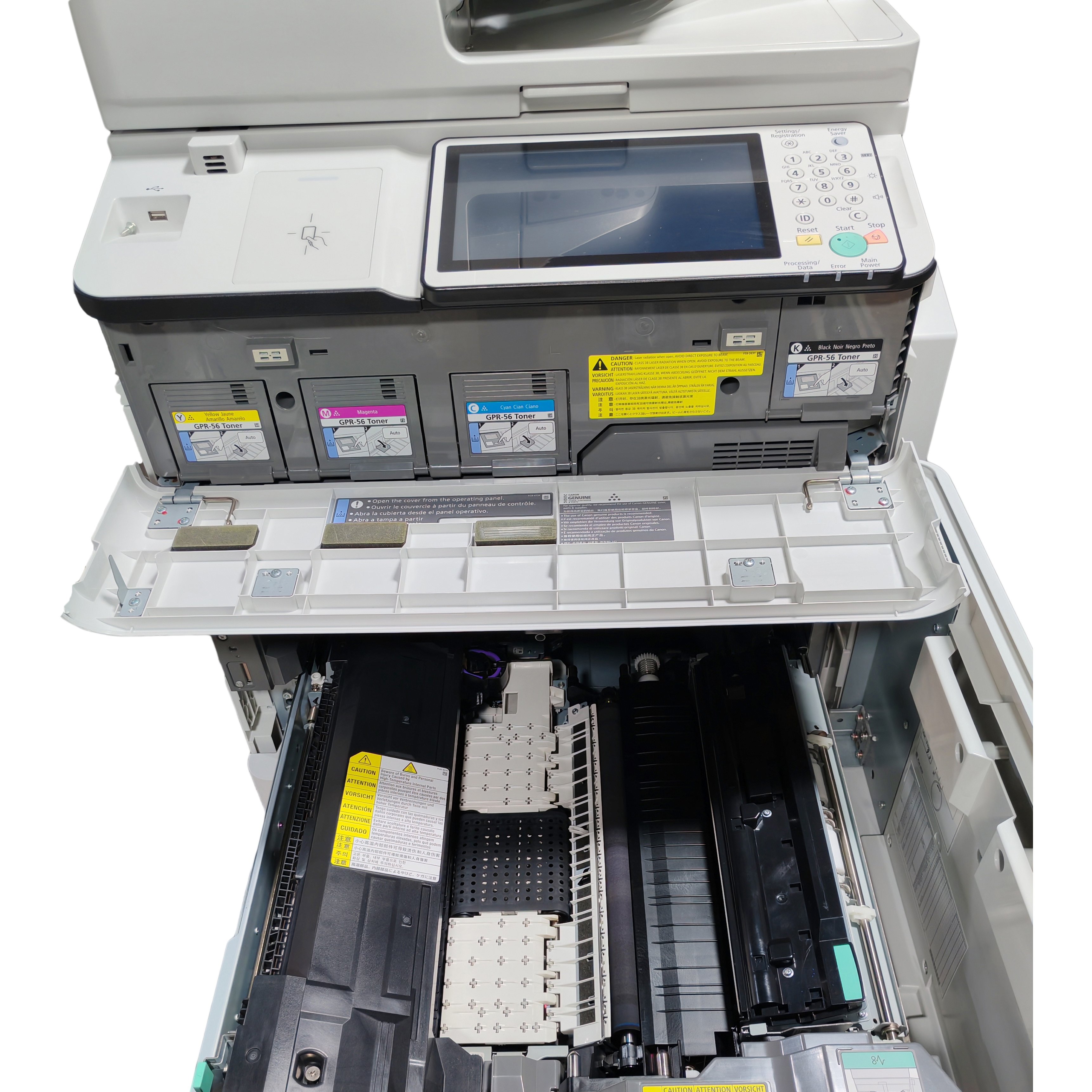 Office Equipment Multifunctional Color Copier Machine Refurbished Digital Compound Printer 7580