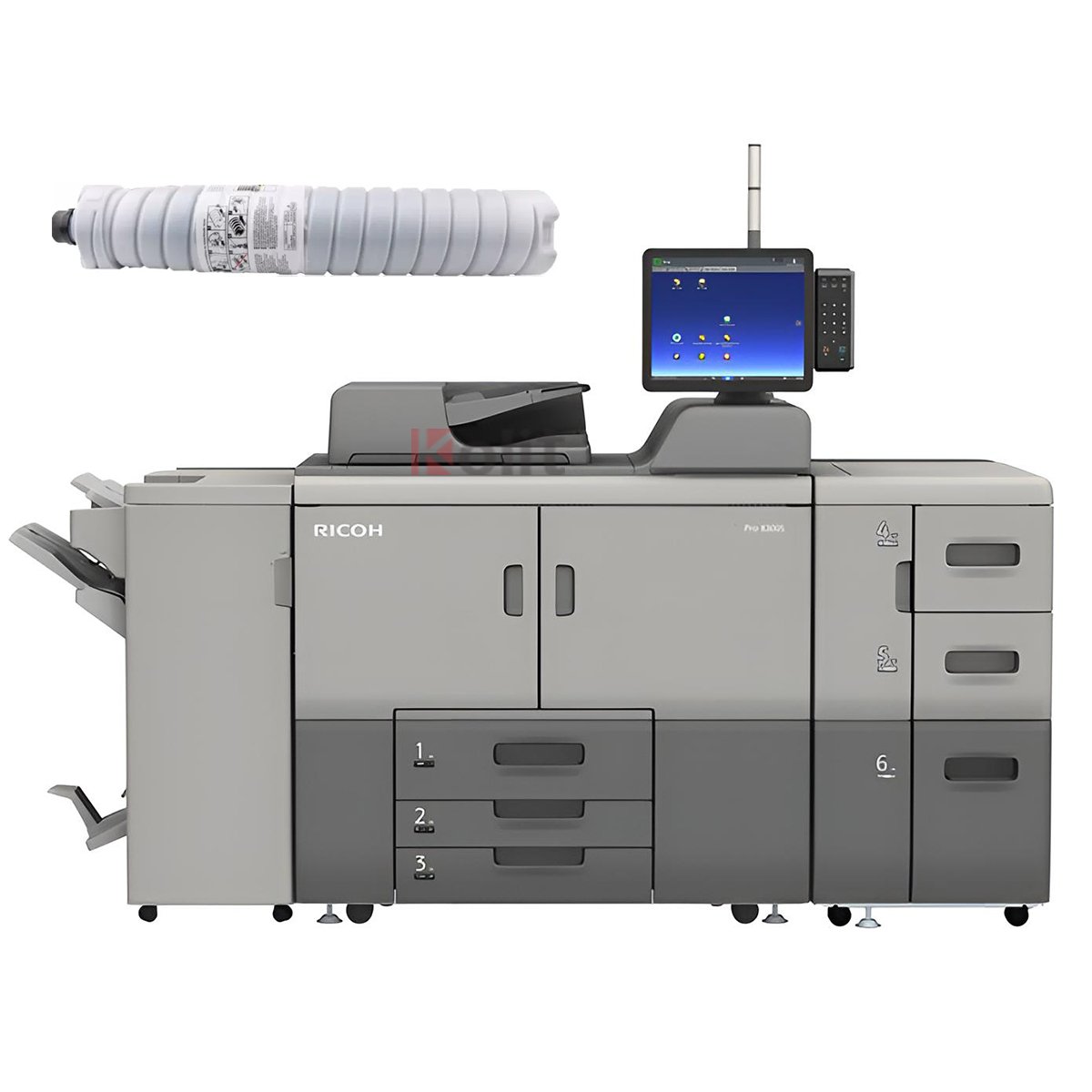 High Yield top Monochrome printer scanner copier machine for Ricoh Pro 8300 High speed 90% new Refurbished Photocopier
