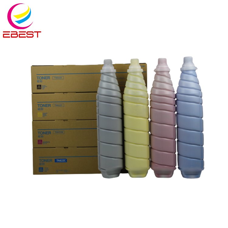 EBEST High Quality Compatible TN622 TN-622 Toner for Konica Minolta Bizhub Press C1085 C6085 C6110 Copier Color Toner Cartridge