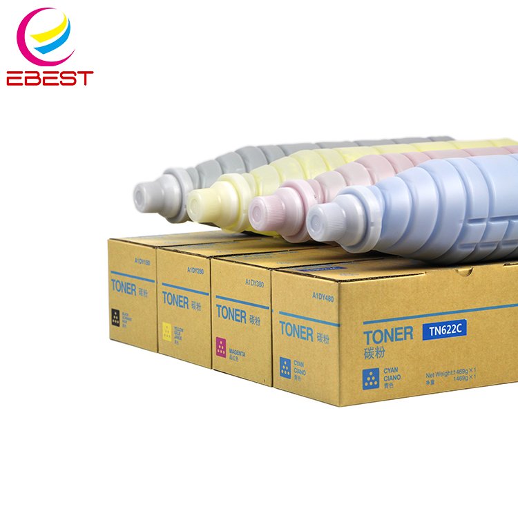 EBEST High Quality Compatible TN622 TN-622 Toner for Konica Minolta Bizhub Press C1085 C6085 C6110 Copier Color Toner Cartridge