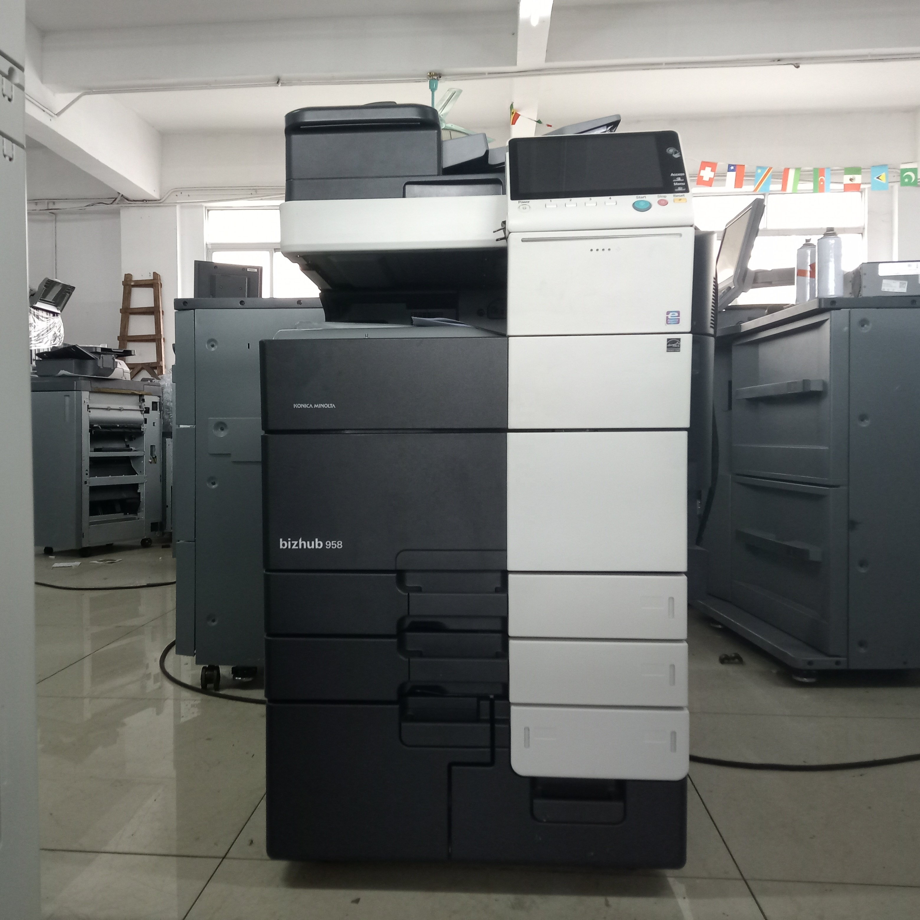 Original Refurbished Printer Remanufactured Copier For Konica Minolta Bizhub B958 958 Black and White 958 Photocopy Machine