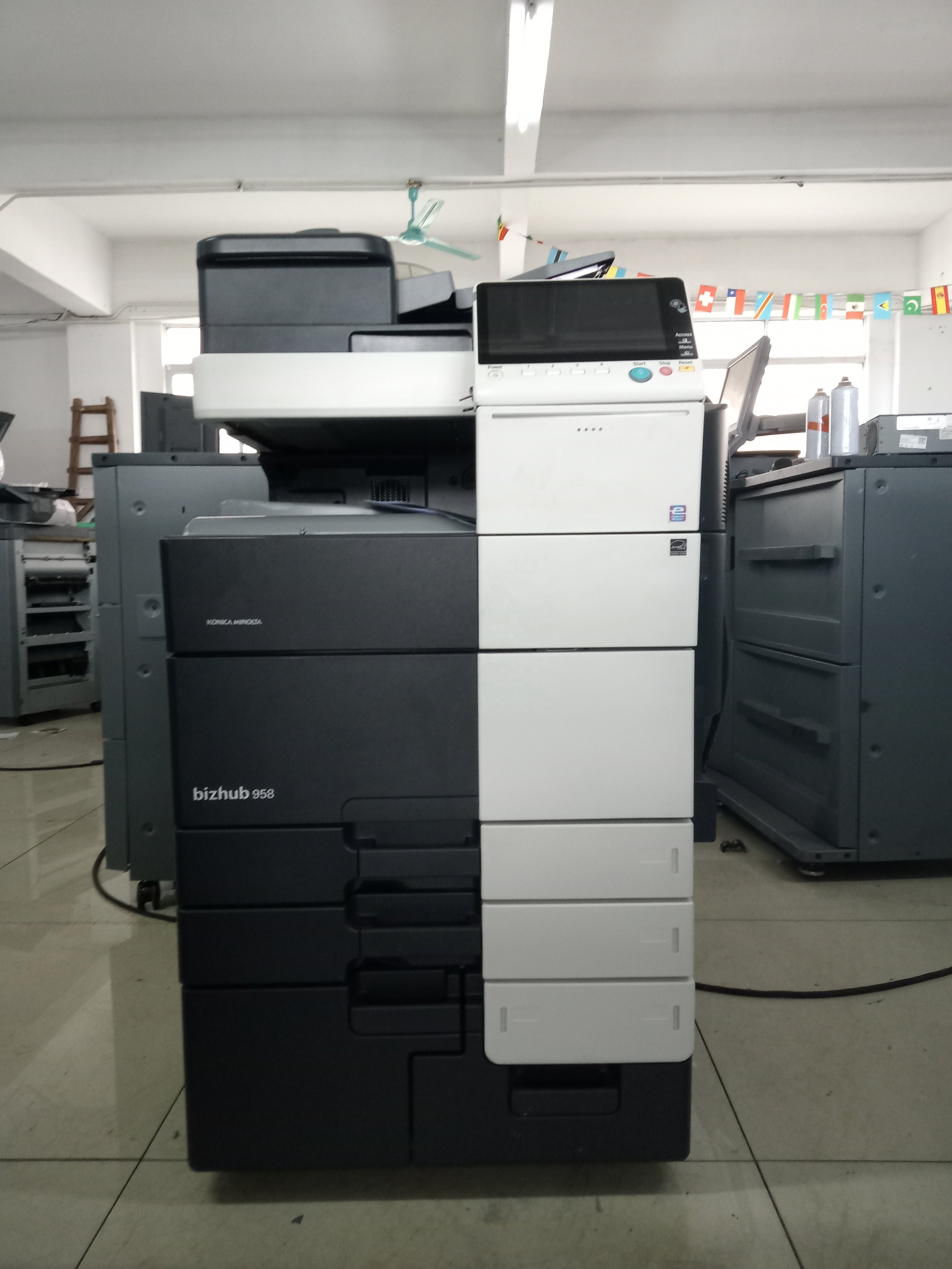Original Refurbished Printer Remanufactured Copier For Konica Minolta Bizhub B958 958 Black and White 958 Photocopy Machine
