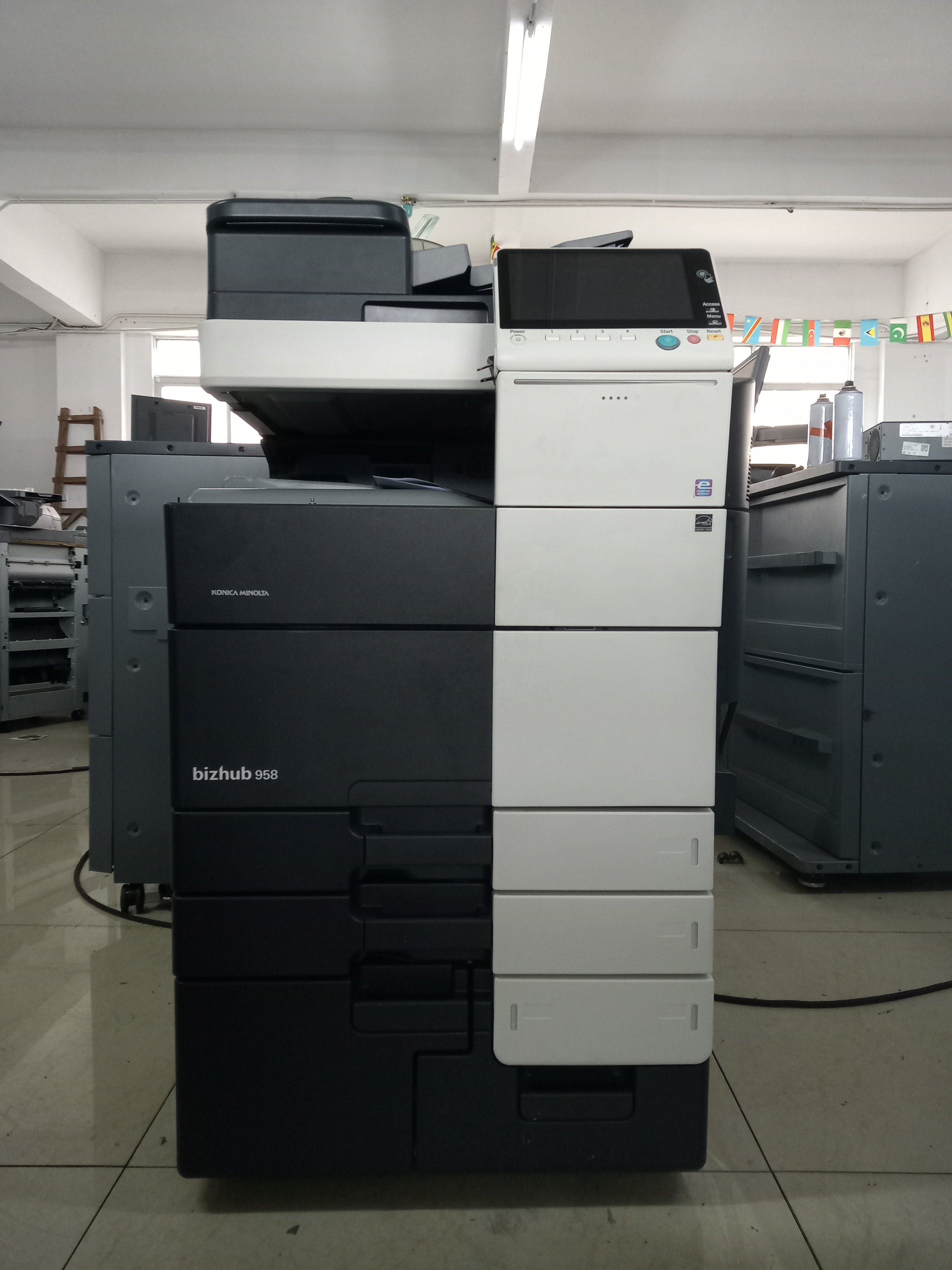 Original Refurbished Printer Remanufactured Copier For Konica Minolta Bizhub B958 958 Black and White 958 Photocopy Machine
