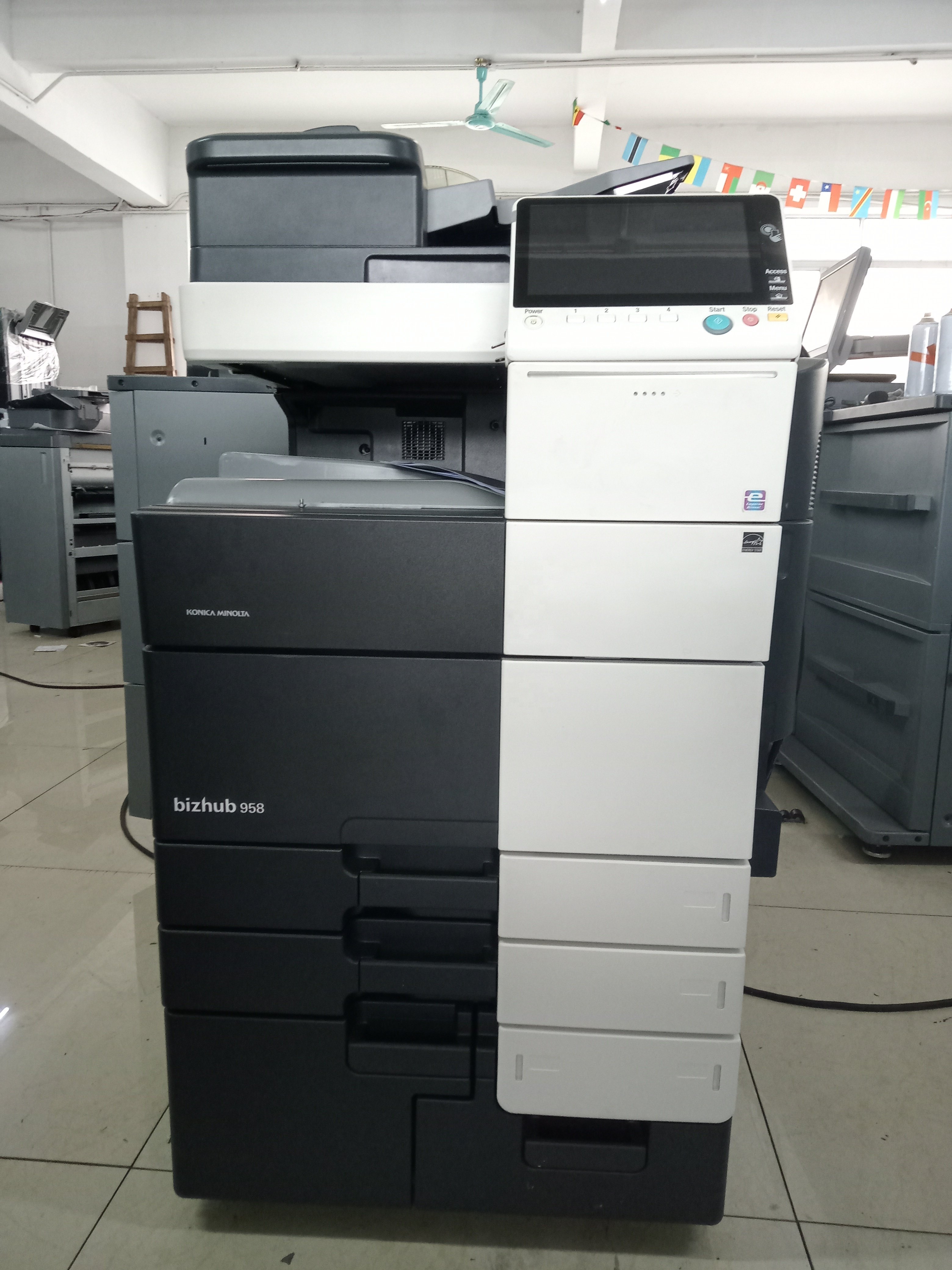 Original Refurbished Printer Remanufactured Copier For Konica Minolta Bizhub B958 958 Black and White 958 Photocopy Machine