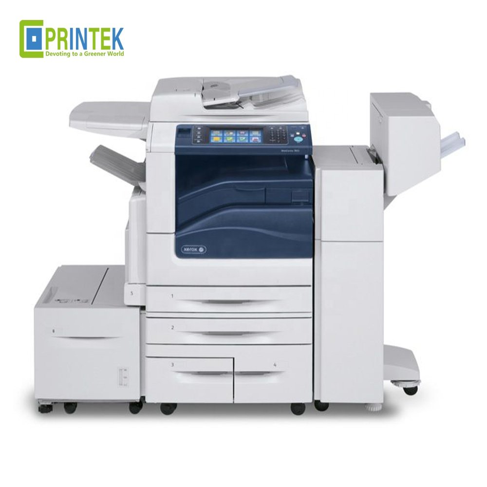 Brilliant Color Enhanced Image Processing Office Printer A3 Laser Copier Machine Long Size For Xerox WorkCentre 7855