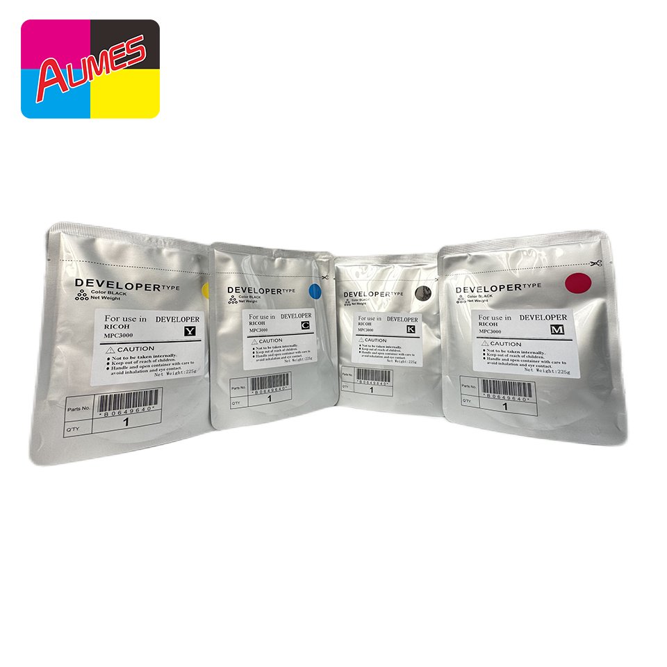 Factory Wholesale MP C2550 3000 3501 5000 Developer For Ricoh MPC 2550 2551 2030 2050 2010 2051 2530 Color Copier