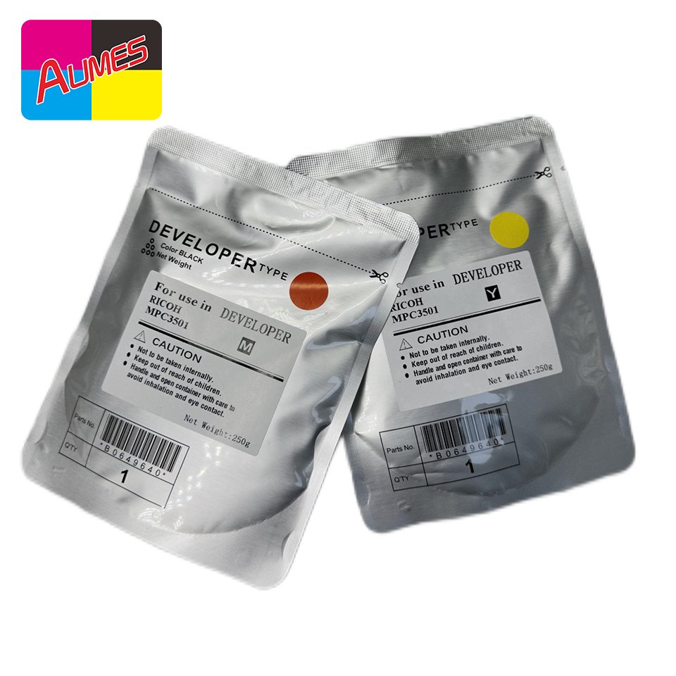 Factory Wholesale MP C2550 3000 3501 5000 Developer For Ricoh MPC 2550 2551 2030 2050 2010 2051 2530 Color Copier
