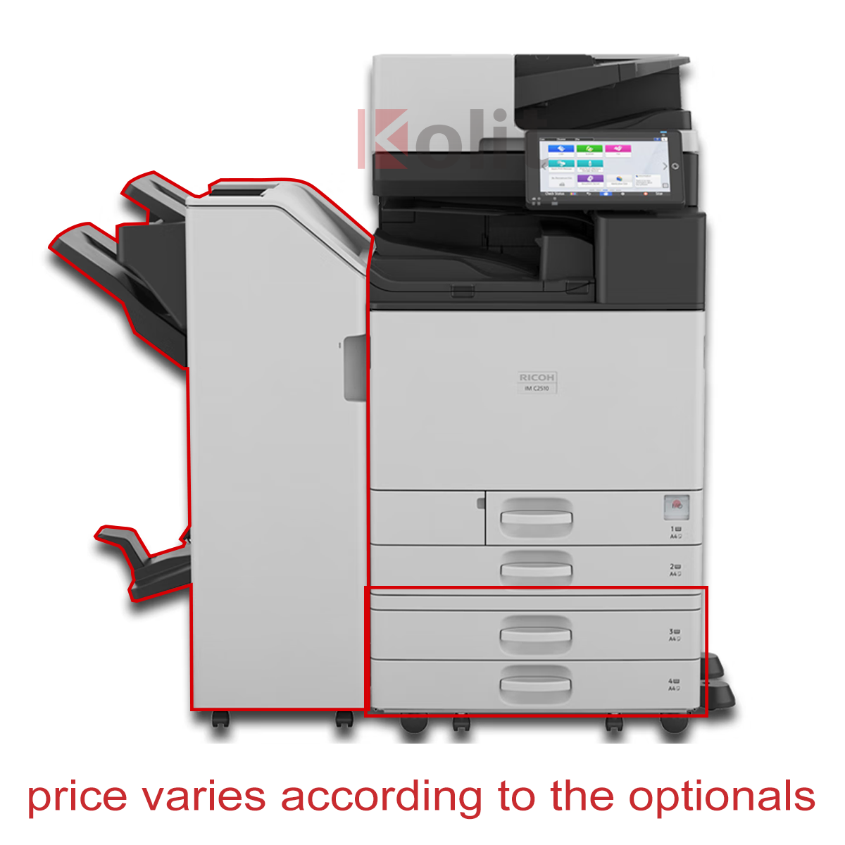 Top Brand new Products copier for Ricoh IMC2010 IMC2510 A3 color digital multi-function Photocopier machine
