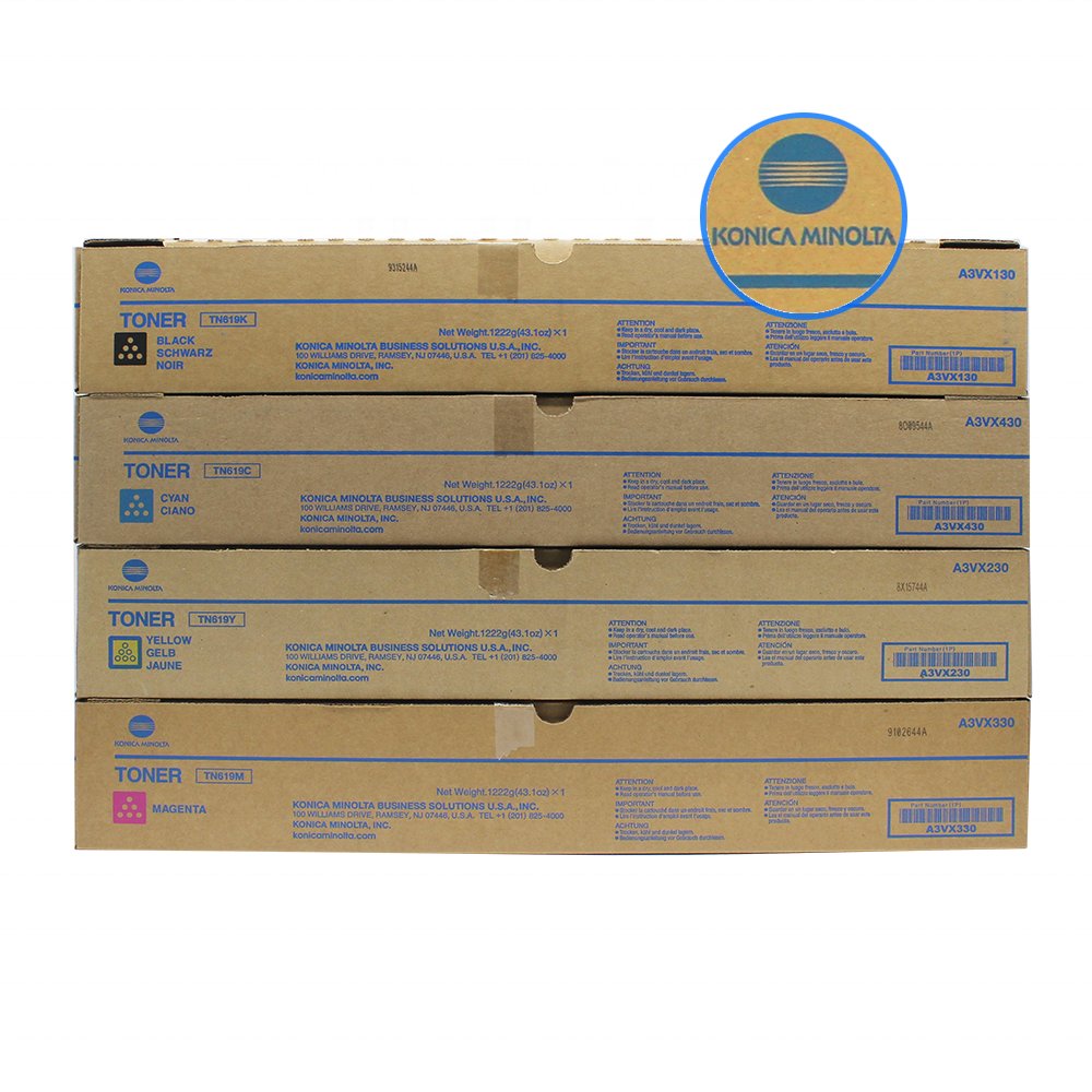 Factory Direct Sale TN619 Tonner Cartridge Use in Bizhub Copier C2060 2070 3070 3080 C1060 1070 Konica Toner Cartridge