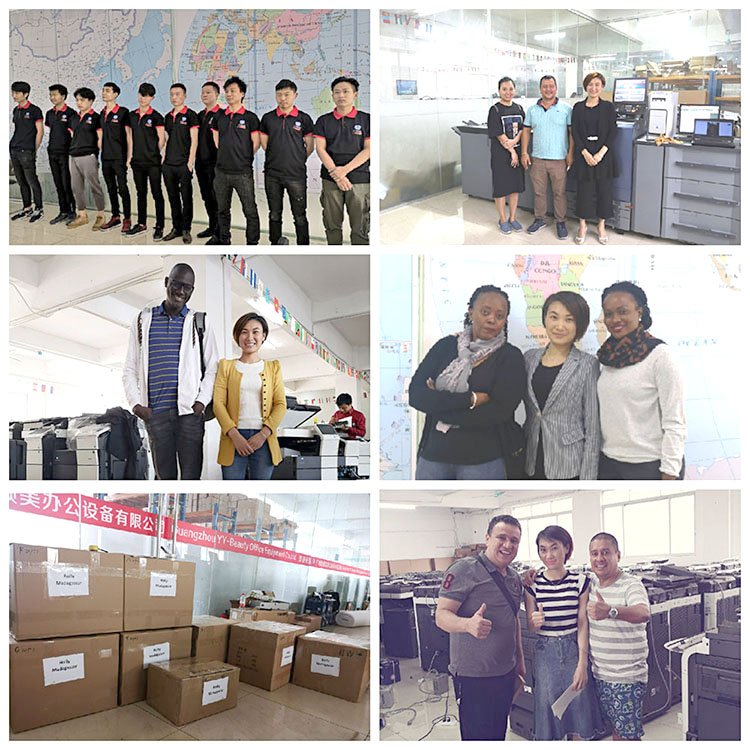 Multifunctional Color A3 Laser Photocopier Refurbished Copiers for Konica Minolta Bizhub C364 C364e Used Office Printer Machine