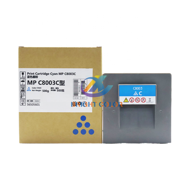 MPC8003 Color Toner Cartridge Manufacturers for RICOH MPC6503 MPC8003 IMC6500 IMC8000 Copier Parts