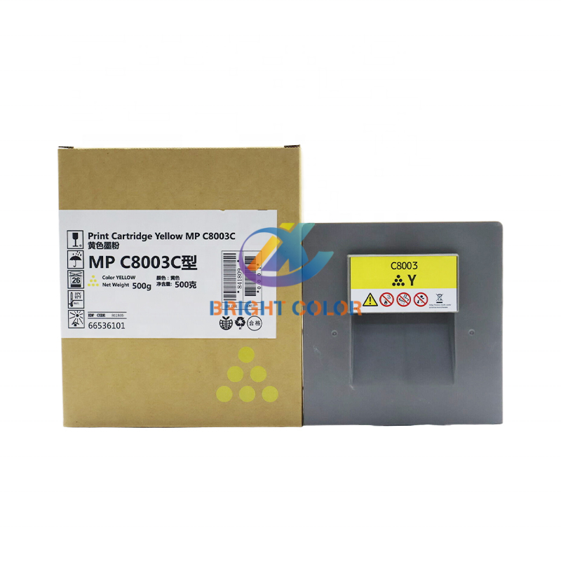 MPC8003 Color Toner Cartridge Manufacturers for RICOH MPC6503 MPC8003 IMC6500 IMC8000 Copier Parts