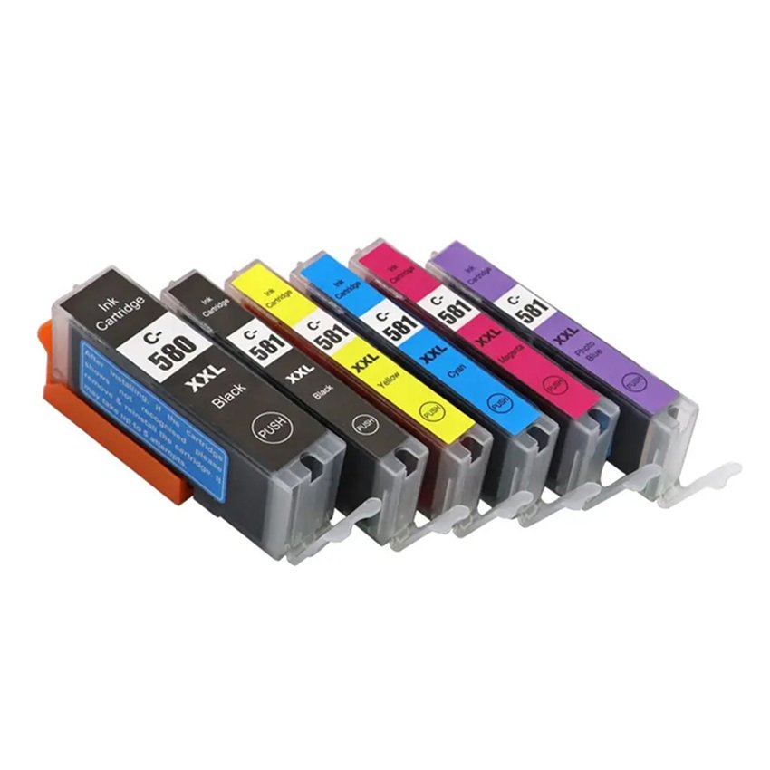 Factory Wholesale CC-581XXL Y Compatible Ink Cartridge Color Toner Cartridge