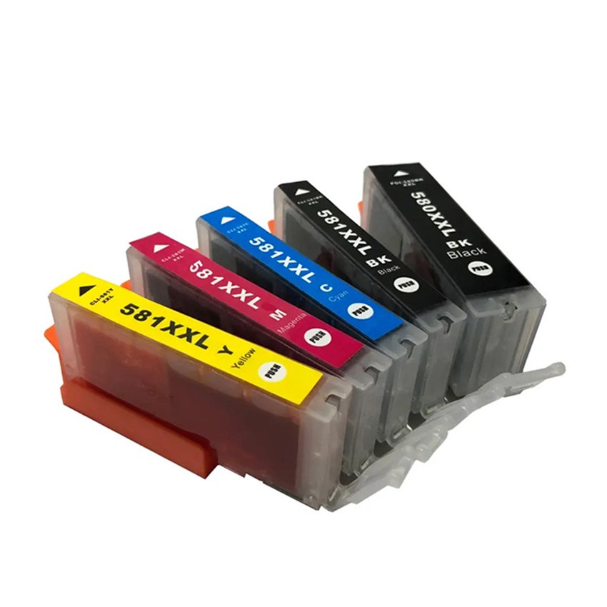 Factory Wholesale CC-581XXL Y Compatible Ink Cartridge Color Toner Cartridge