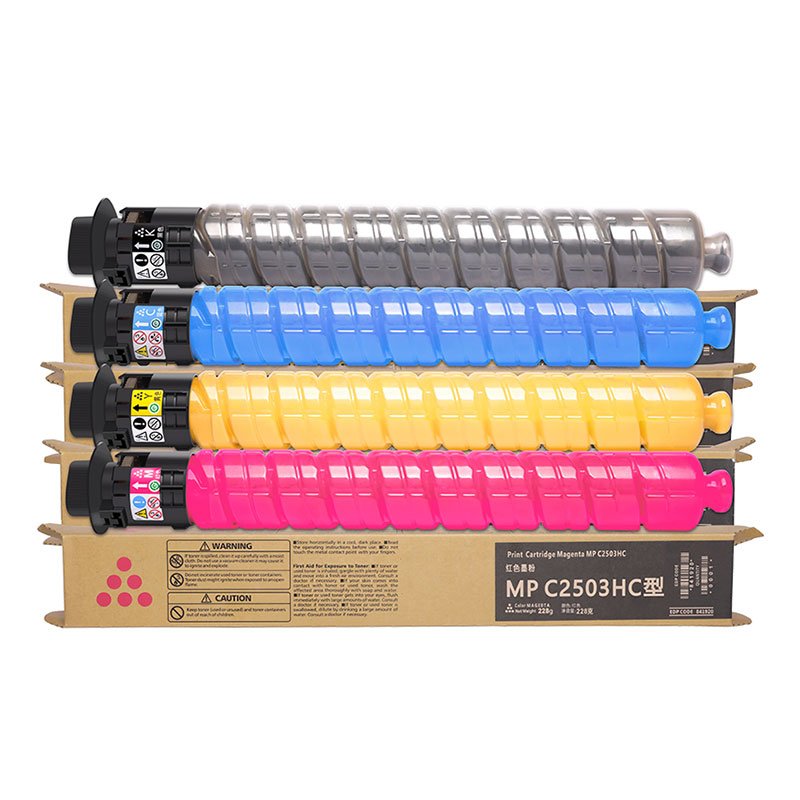 Compatible MPC 2503 2504 MPC2503 toner cartridge Ricoh for Ricoh Aficio MPC2003 C2011 C2503 C2504 SP copiers toner cartridge