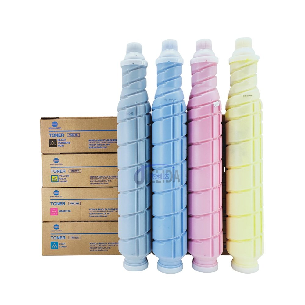 TN619 Bizhub C1060 C1070 C2060 C2070 C3070 C3080 Toner Original toner US version for Konica Minolta TN 619 Price negotiable
