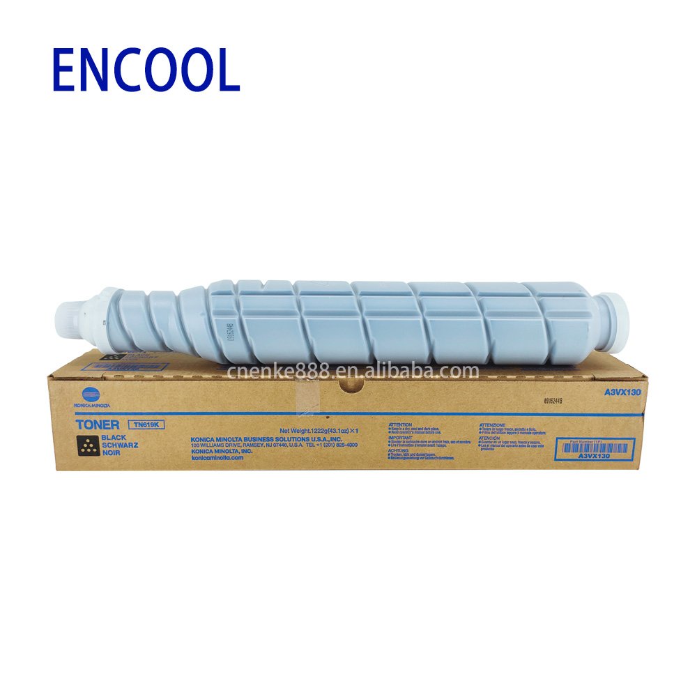 TN619 Bizhub C1060 C1070 C2060 C2070 C3070 C3080 Toner Original toner US version for Konica Minolta TN 619 Price negotiable