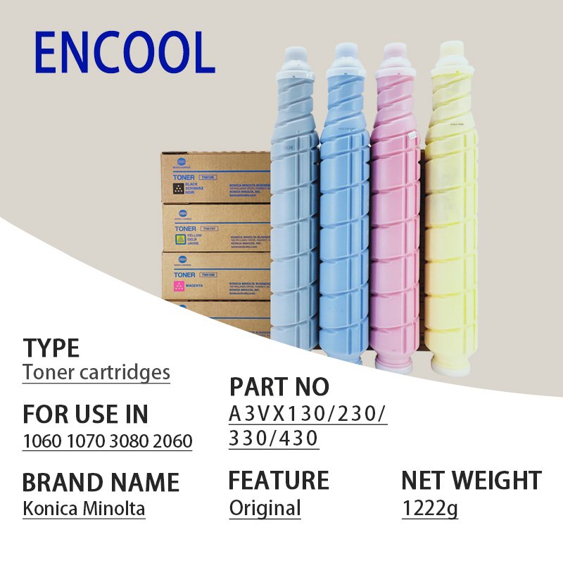 TN619 Bizhub C1060 C1070 C2060 C2070 C3070 C3080 Toner Original toner US version for Konica Minolta TN 619 Price negotiable