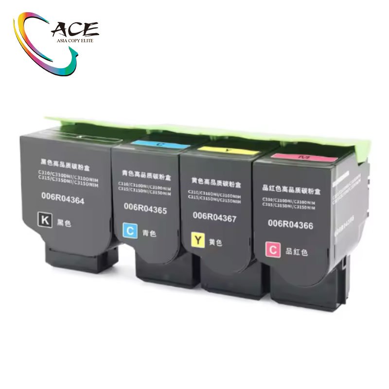 ACE Color Compatible C310 C315 Toner Cartridges For Xerox 006R04364 006R04365 006R04366 006R04367