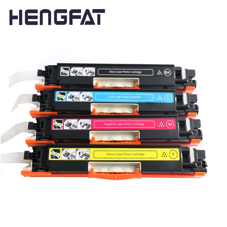 HENGFAT Compatible toner cartridge 130A CF350A CF351A CF352A CF353A For HP LaserJet CP1025 CP1025nw Color MFP M175a M176N M177FW