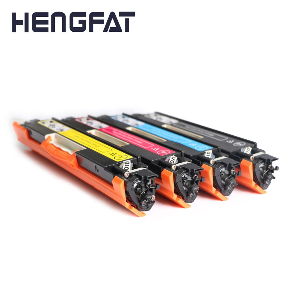 HENGFAT Compatible toner cartridge 130A CF350A CF351A CF352A CF353A For HP LaserJet CP1025 CP1025nw Color MFP M175a M176N M177FW