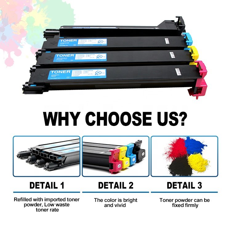 TN210 Factory wholesale Compatible Copier Toner Cartridge C252 C250 for Konica Minolta TN210 Photocopier Machine Supplies