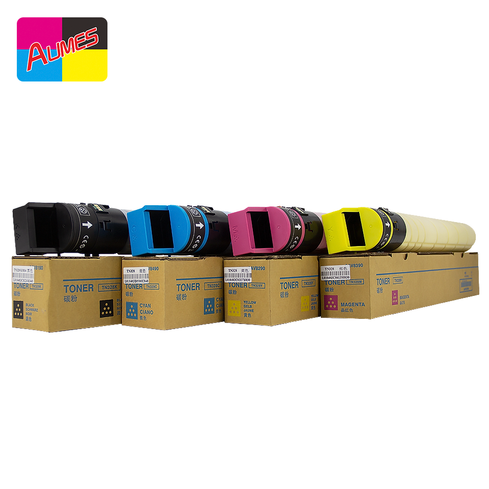 Premium TN328 TN-328 Color Toner Cartridge Manufacturer For Konica Minolta Bizhub C250i C300i C330i C360i C7130i Copier
