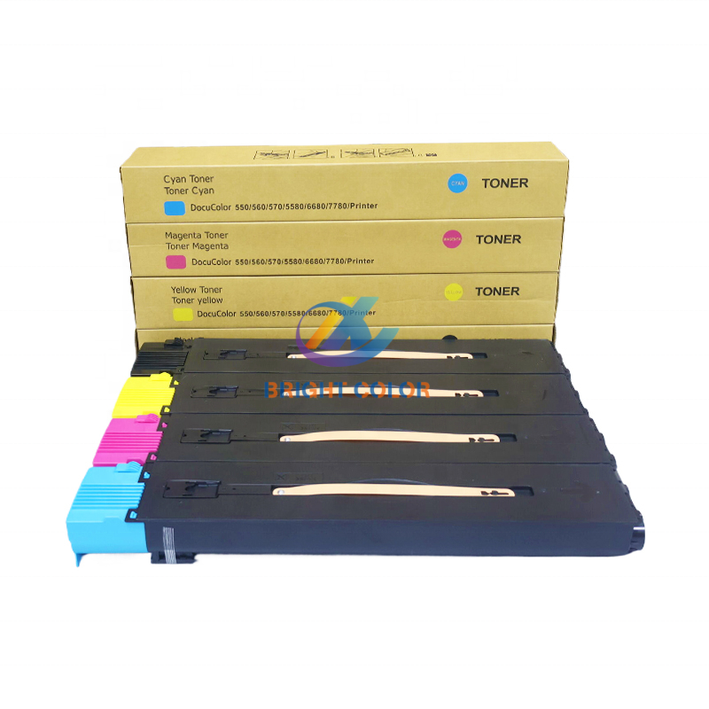 High Quality Factory Direct C560 7780 Color Toner Cartridge For Xerox DocuColor 550 560 570 5580 6680 7780 Copier Spare Parts