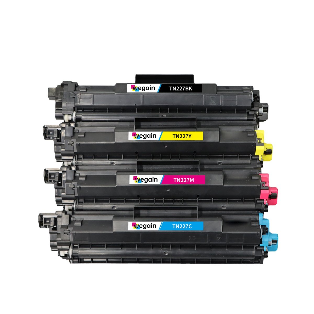 Megain TN227 TN 227 TN-227 BK C M Y Compatible Color Toner Cartridge use for HL-L3210CW TN227 Premium Laser Toner Cartridges