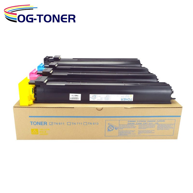 Compatible Bizhub C451 550 650 for Konica Minolta TN611 printer toner cartridge
