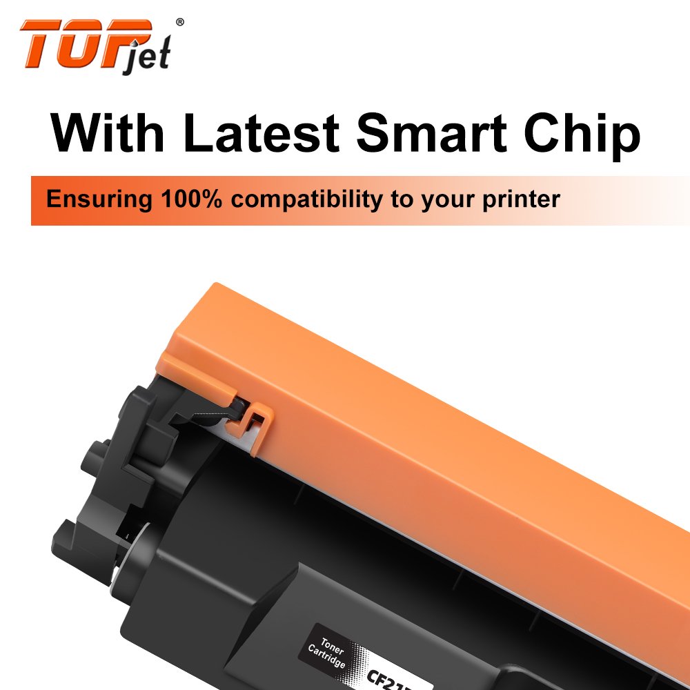 Topjet Factory 17A 217 217A CF217A Black Laser Toner Cartridge Compatible For HP Laserjet Pro MFP M130fn M102w M130fw printer