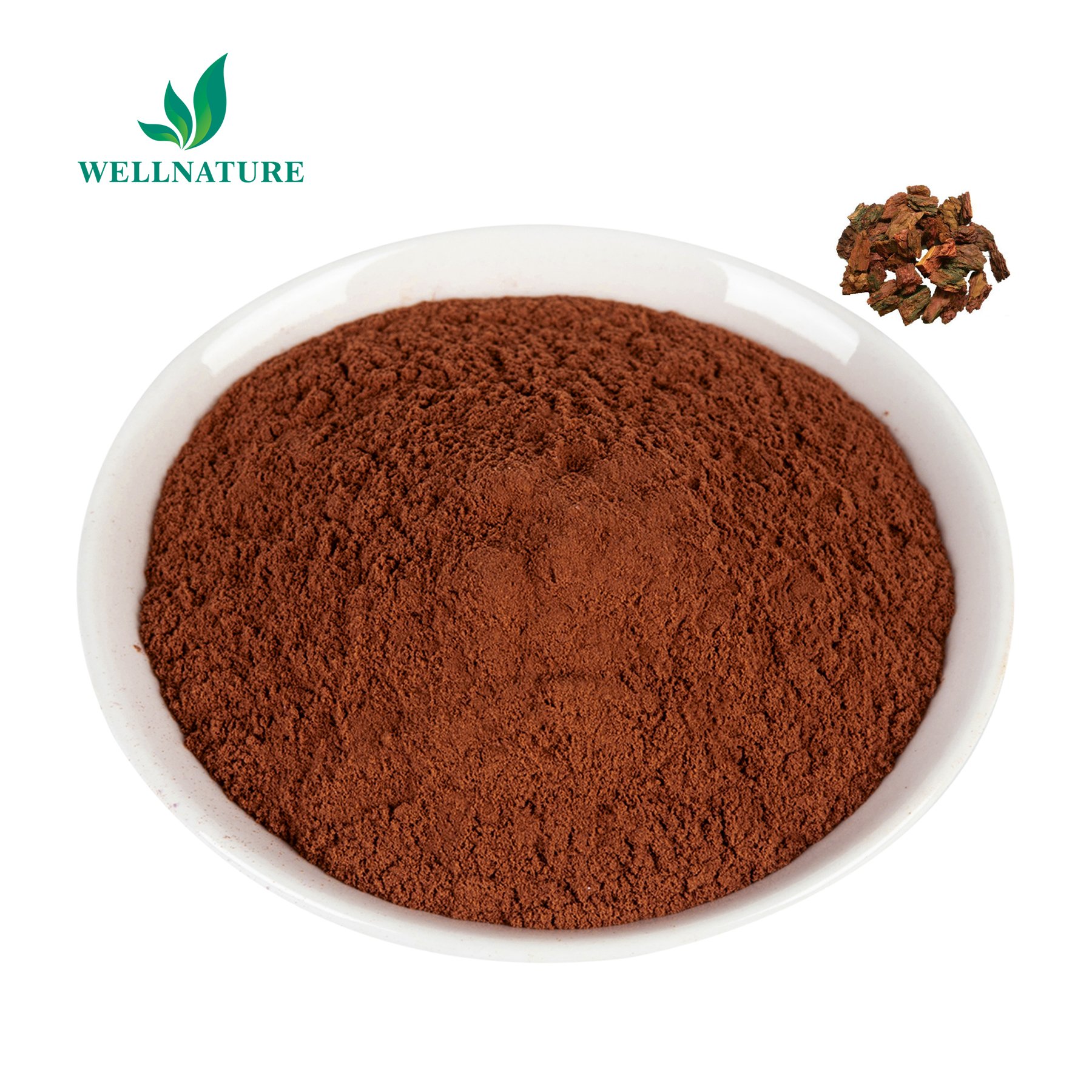 Factory Supply OPC Pine Bark Extract Proanthocyanidins Pine Bark Powder