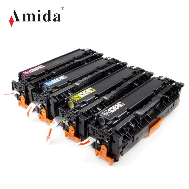 Amida CB530A Toner Cartridge Color CB531A CB532A CB533A for CP2025/2020/CM2320 Printer