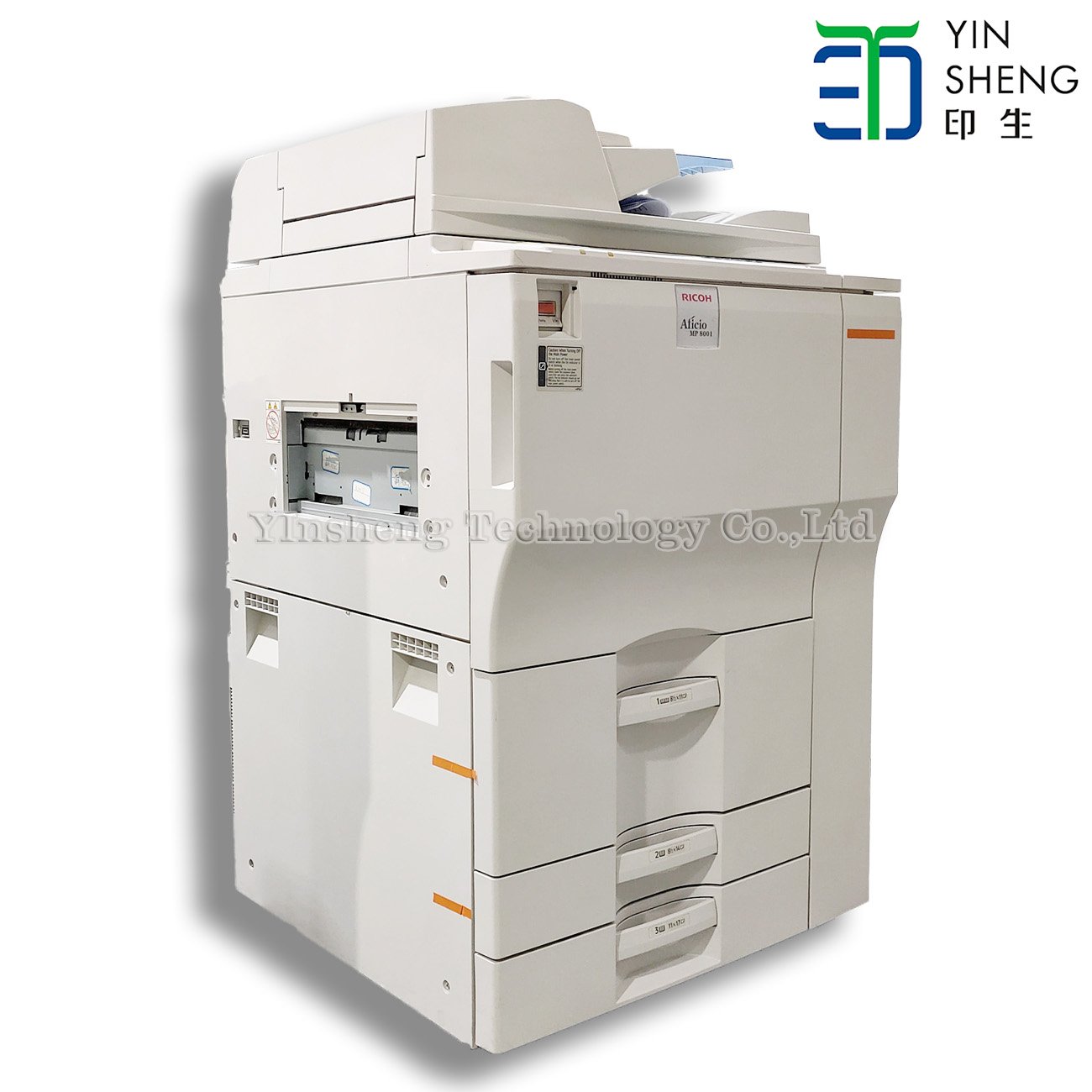 Used Ricoh Printer Remanufacture A3 Photocopier B/W For Ricoh Aficio MP8001