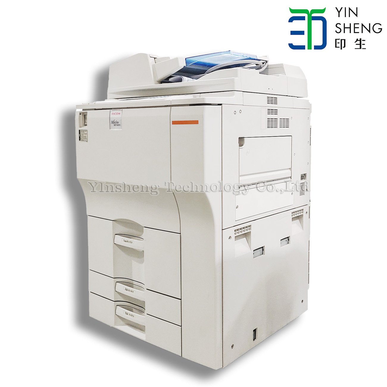Used Ricoh Printer Remanufacture A3 Photocopier B/W For Ricoh Aficio MP8001