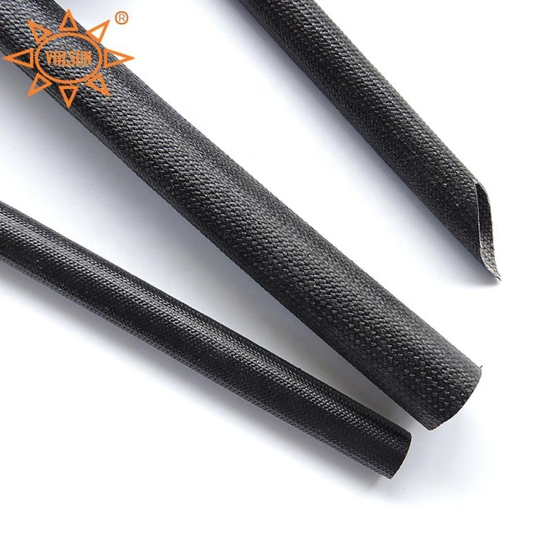 Factory Price Fire Resistant Heat Resistant Fiberglass Sleeving Silicone Rubber Sleeving