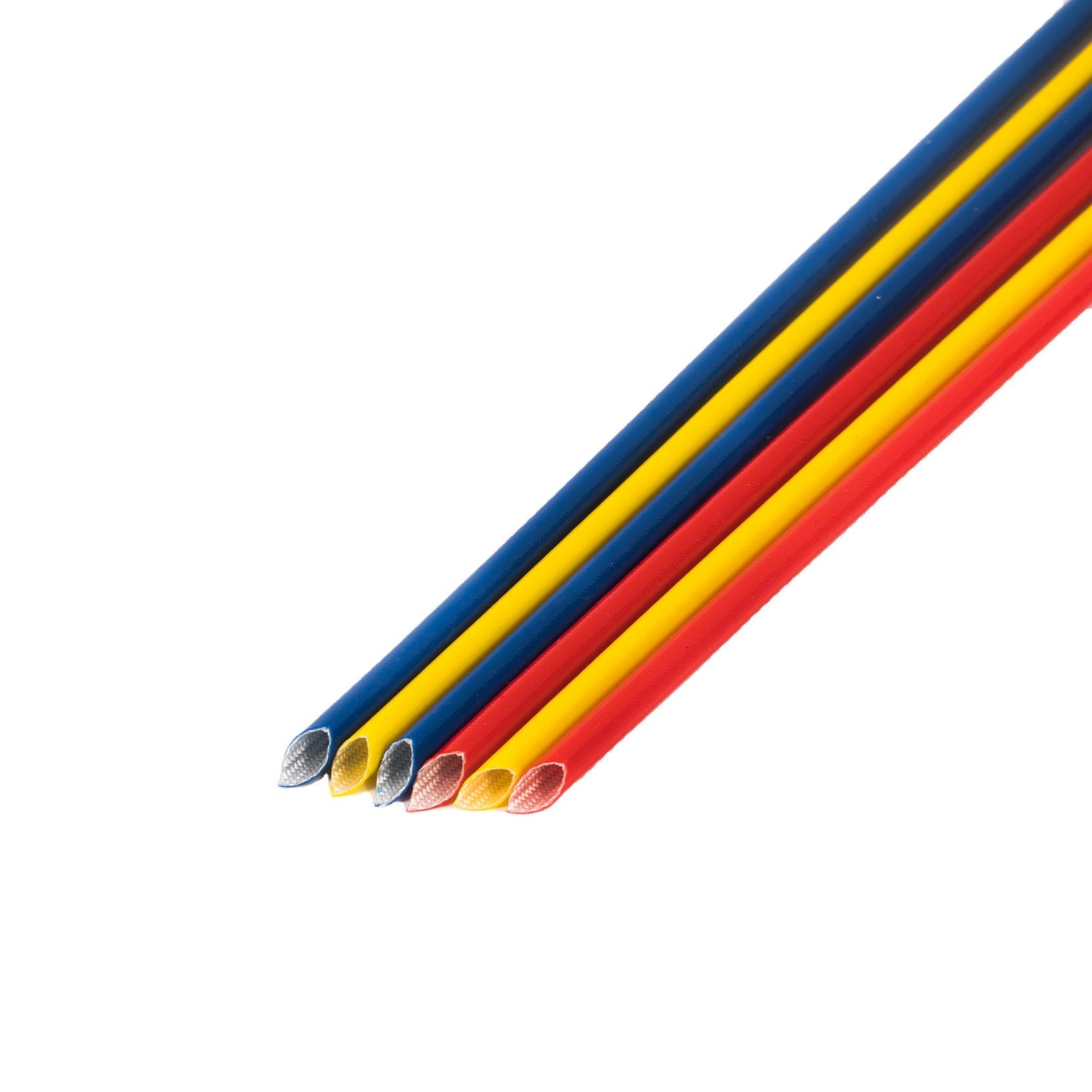 Factory Price Fire Resistant Heat Resistant Fiberglass Sleeving Silicone Rubber Sleeving