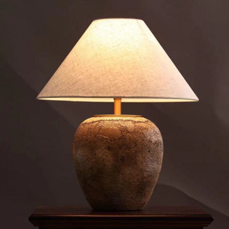 Modern Style Matt Desk Lamp Porcelain Table Lamps Led Electric Ceramic On Sale Round Chinese 80 Classical Tenologia China 1 Pcs
