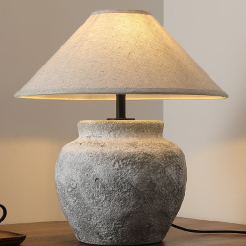 Modern Style Matt Desk Lamp Porcelain Table Lamps Led Electric Ceramic On Sale Round Chinese 80 Classical Tenologia China 1 Pcs