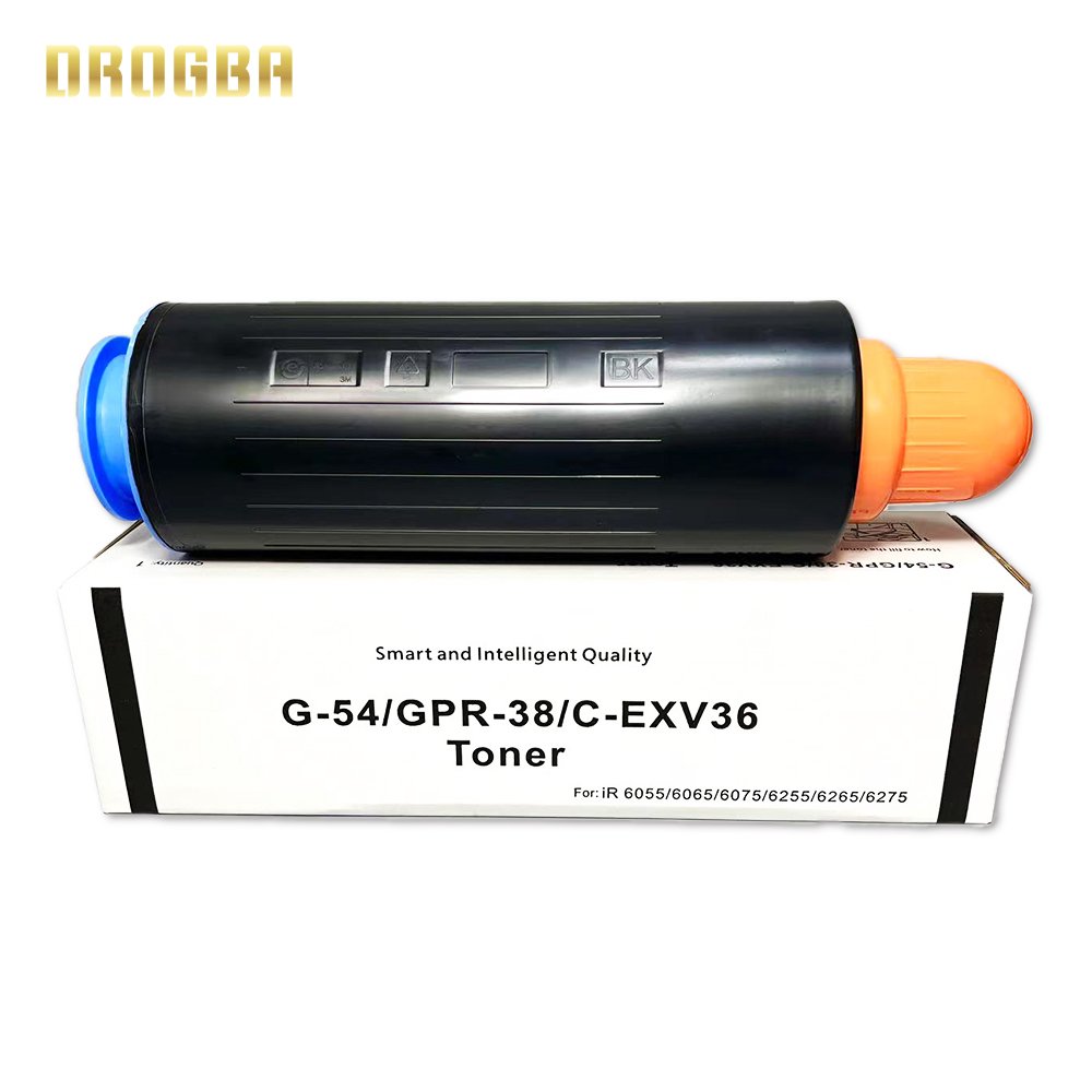 Good Quality Hot Selling Npg54 Gpr38 Cexv36 For Canon Ir Adv6055 6065 6075 6075s 6255 Dx6765 6755 6780 Black Toner Cartridge