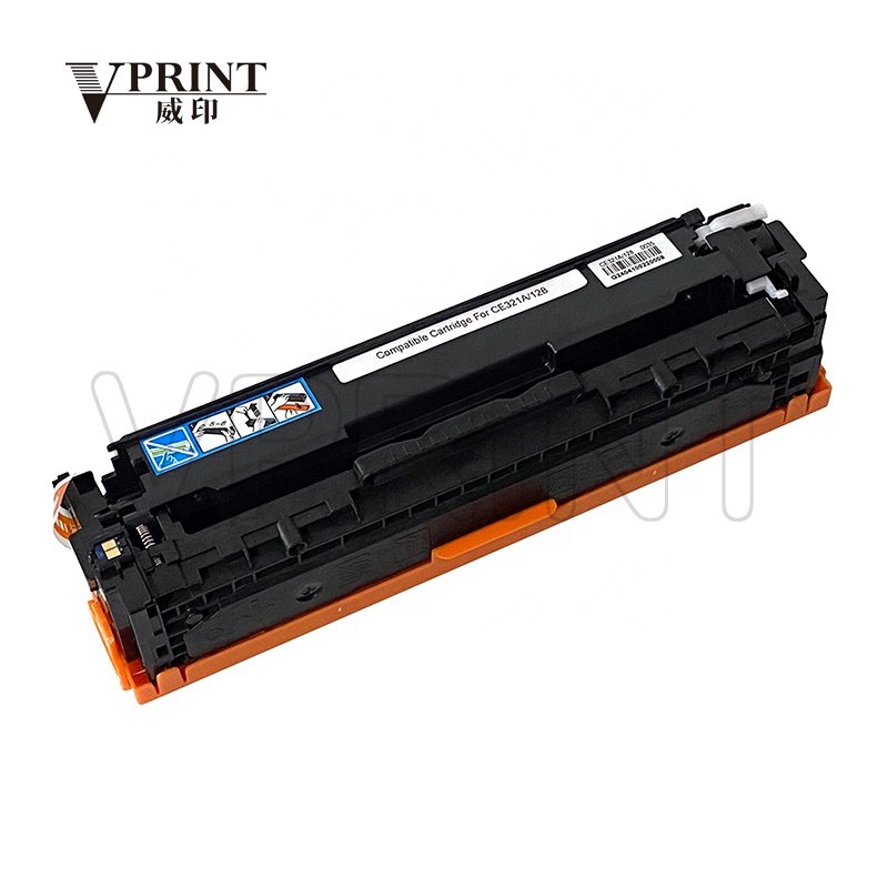CE320A CE321A CE322A CE323A Black Cyan Yellow Magenta K C M Y Toner Cartridge for HP 128A LaserJet CM1415 CP1525 Printer Parts