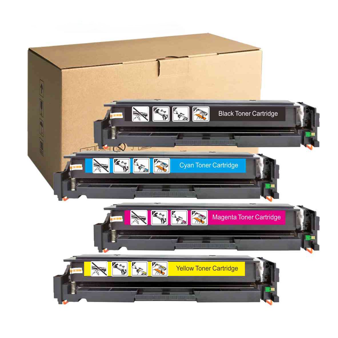 Ten-print Factory Outlet CRG 067 1 SET Color Toner Cartridge For Canon imageCLASS Series Printer