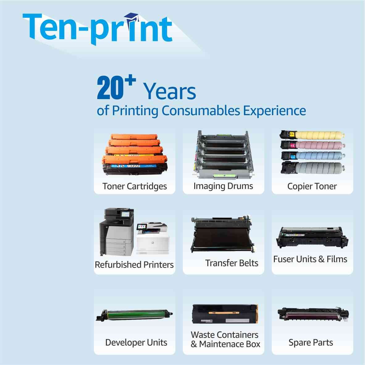 Ten-print Factory Outlet CRG 067 1 SET Color Toner Cartridge For Canon imageCLASS Series Printer