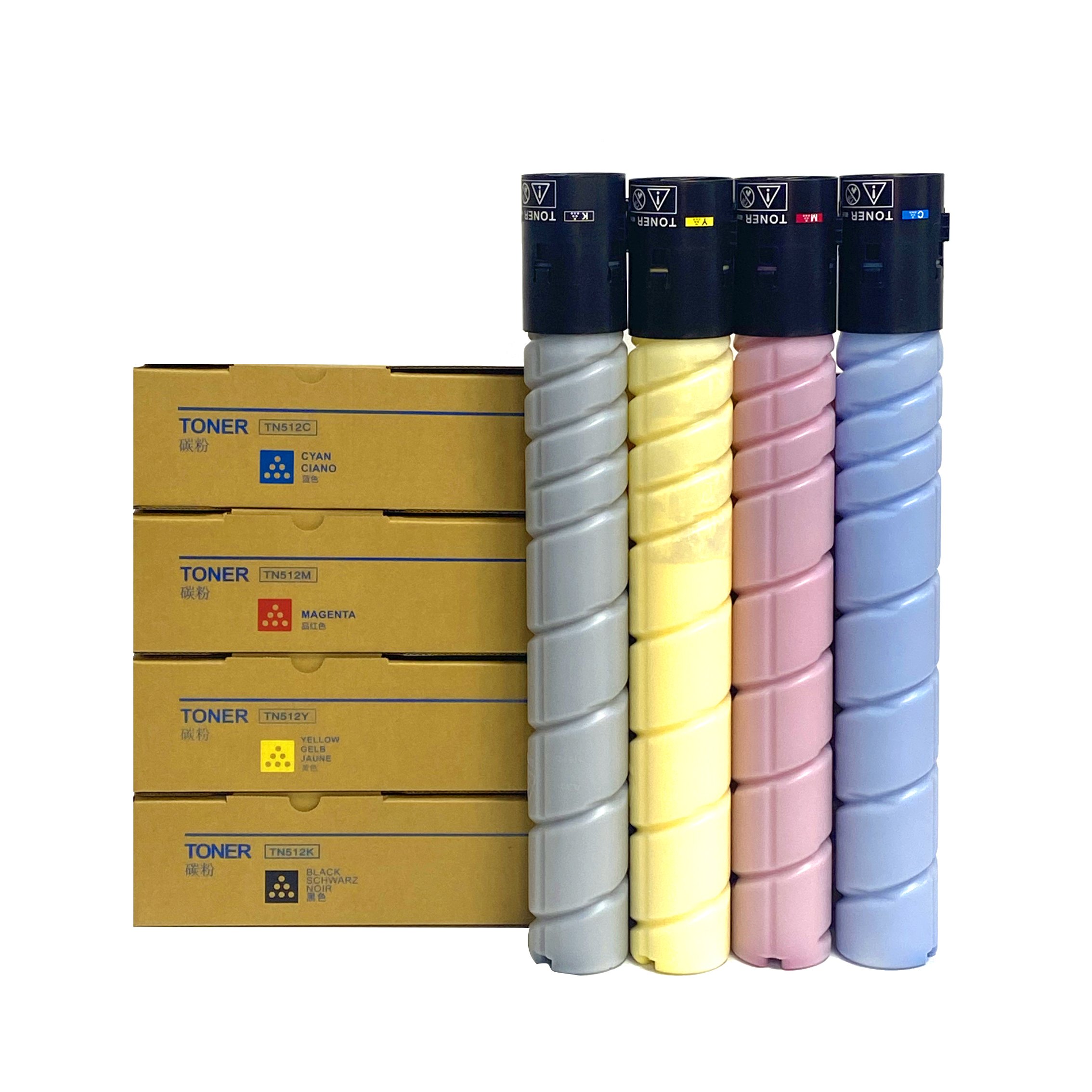 Compatible tn512 konica minolta toner Cartridge For Konica Minolta Bizhub C554 C454 C554e C454e Copier Toner Refill