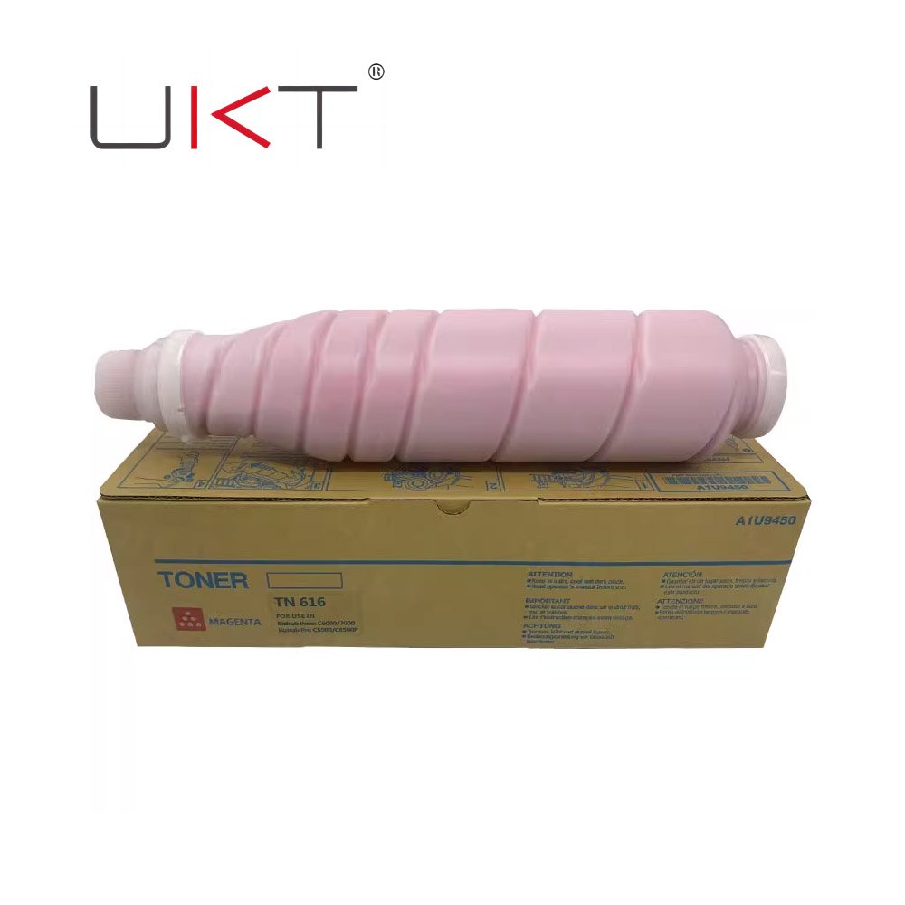 UKT Compatible TN-616 TN616 616 Toner Cartridge For Konica Minolta BIZHUB Pro c65hc c6000L c6000 c7000 c7000p tn616
