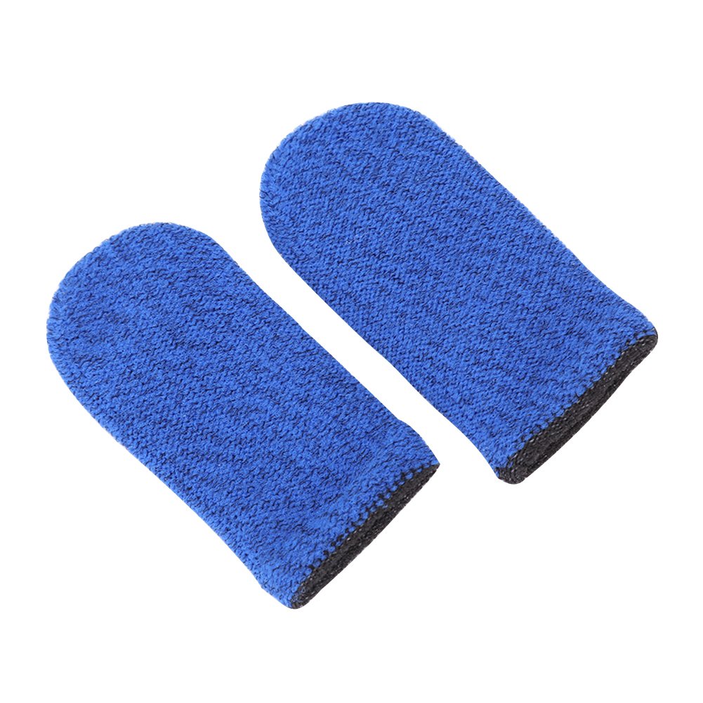 2PCS Finger cot Breathable Game Controller Finger Sleeve For Sweat Proof Non-Scratch Touch Screen Gaming Thumb Finger cot