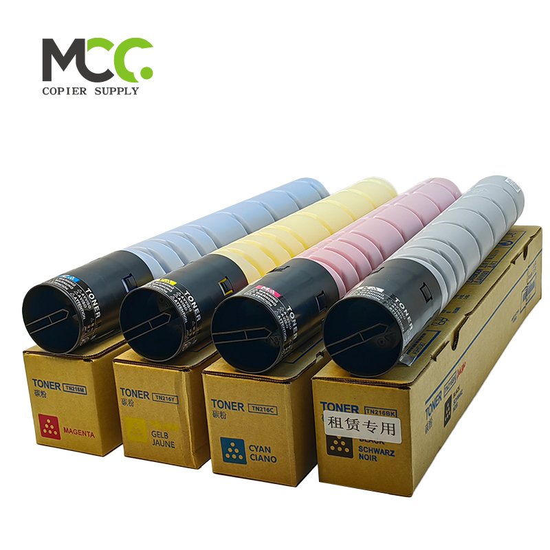TN-213 TN319 TN213 Toner Cartridges for Konica Minolta bizhub C220 C260 C280 Black Yellow Cyan Magenta Toner Cartridge Set of 4