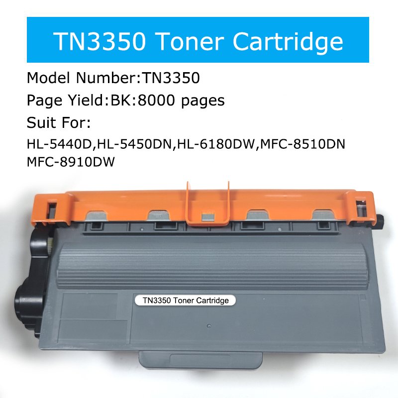 TN-3350 Black Toner Cartridge For Brother MFC-8510DN